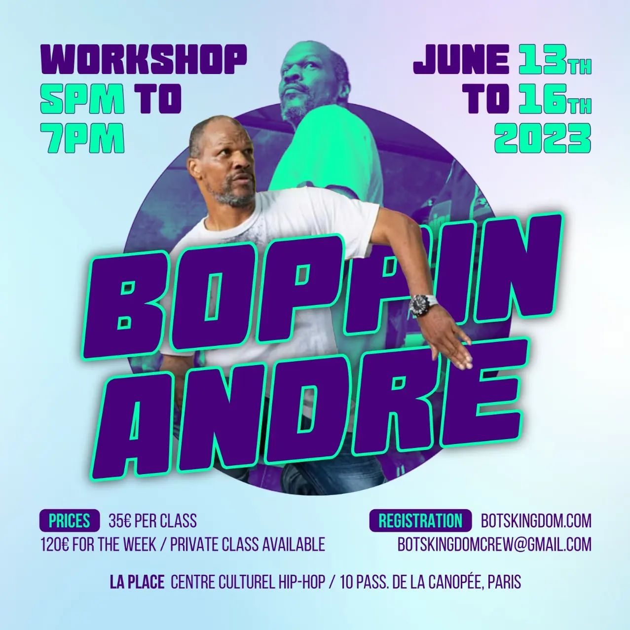 Boppin Andre Workshop